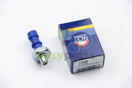 Датчик давления масла (0,4bar/1 конт./голубой) Opel Combo/Honda Civic 1.4-3.5 85- (M10x1) FACET 7.0183 (фото 1)