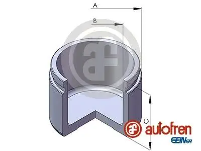 Поршень гальм. супорта перед. Mitsubishi Pajero IV 07-/Toyota Land Cruiser 00- (Sumitomo 45mm) AUTOFREN D02595