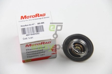 Термостат Duster/Logan/Clio/Kangoo/Megane I, II, III 1,4/1.6/2.0i 98- (88 C) MOTORAD K305-88 (фото 1)