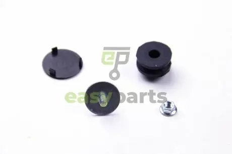 Фіксатор пластикової кришки двигуна Caddy III 1.6/1.9/2.0TDI 04- (к-кт) Metalcaucho 04365