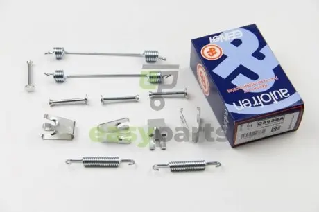 Монтажний комплект гальмівних колодок Ford Fiesta, Fusion, Ka, Puma, Street Ka Mazda 121 Iii, 2, 3 1.0-2.3 08.95-12.12 AUTOFREN D3938A