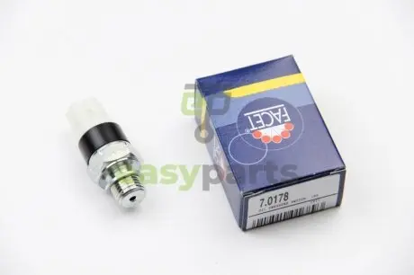 Датчик тиску оливи (0,6bar/1 конт./білий) Kangoo/Trafic/Master 1.4-2.5 01- FACET 7.0178