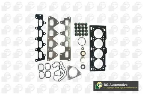 Комплект прокладок Kangoo/Clio III/Megane II/III/Fluence 1.6 i 02- (верхній) BGA HK0792