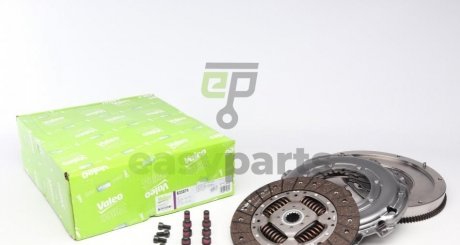Демпфер + комплект зчеплення Opel Combo 1.7CDTI 16V 04-11 (74kw) d=228mm (z=14) Valeo 835074