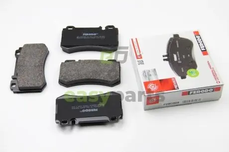 Гальмівні колодки зад. MB W211/W220 01-08 (brembo) (111,5x63,9x15,8) FERODO FDB1809