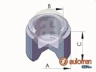 Поршень супорта гальмівного перед. (Sumitomo 51x31,5) Toyota Land Cruiser 100 98- AUTOFREN D025346