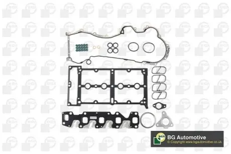 Комплект прокладок Astra/Corsa 1.3JTD 09- (верхній/без прокладки ГБЦ) BGA HN9505
