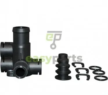 Фланець системи охолодження Golf -91/Passat -97/T4 -03 (к-кт) JP GROUP 1114505010