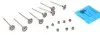 Клапан (впуск) Renault Trafic 2.0dci 06- (к-кт 8 шт) RENAULT / DACIA 132012274R (фото 1)