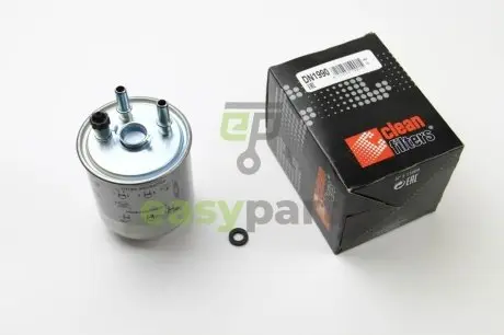 Фільтр паливний Kangoo 1.5dCi 10.07- (+датч.води нижн) CLEAN FILTERS DN1990