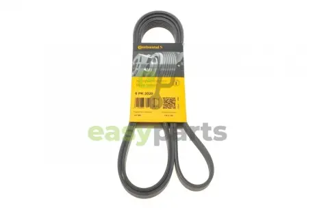 Ремінь генератора MB Vito OM601/602 (AC)/ M111 (PS) Contitech 6PK2020