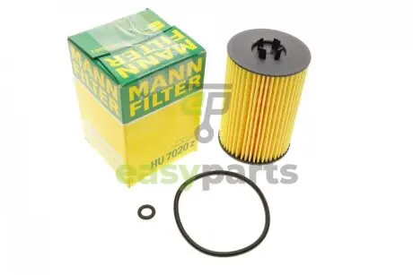 Фільтр масляний Audi/Seat/Skoda/VW 1.2/1.6D/2.0D 08- MANN HU 7020 Z