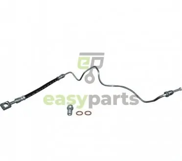 Гальмівний шланг зад Octavia/Golf 4 -01 (233 mm+трубка) JP GROUP 1161500270