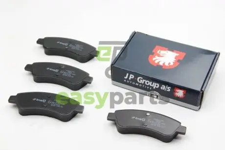Гальмівні колодки пер. Berlingo/Partner 01- (Bosch) JP GROUP 4163601210