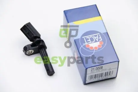 Датчик ABS задній Golf V/Passat/Jetta 05-/Octavia 04-13 Пр. FACET 21.0008