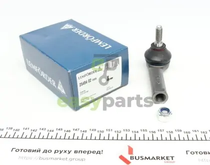Наконечник тяги рульової (R) Renault Kangoo 1.2-1.9 dCi 97- LEMFORDER 25484 02