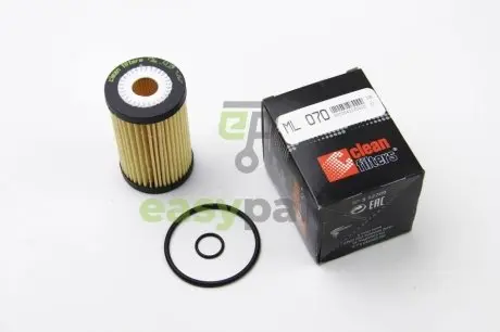 Фільтр масляний 1.2i Kangoo 97-03/Clio 98-04/Twingo 96- CLEAN FILTERS ML070
