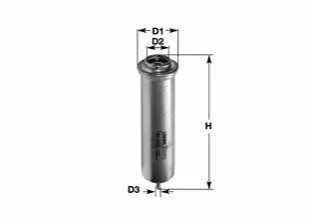 Фильтр топливный BMW 1/3/5/6/7/X3/X5 2.0/2.5/3.0D CLEAN FILTERS MG1661/A