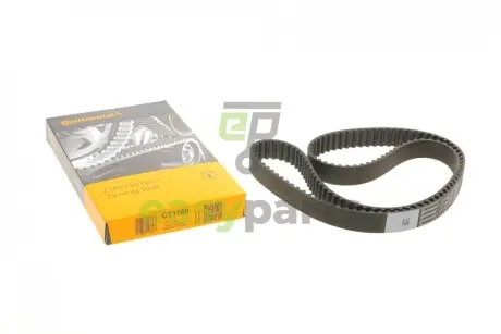Ремінь ГРМ Skoda Octavia/Rapid/VW Crafter/Golf/Passat/Seat Leon 1.6/2.0TDI 12- (145x25) Contitech CT1168