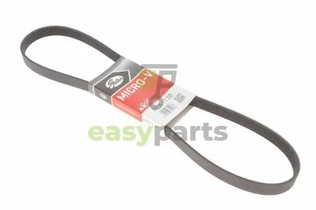 Ремінь генератора VW Caddy/T5 1.9TDI Gates 6PK1138 (фото 1)