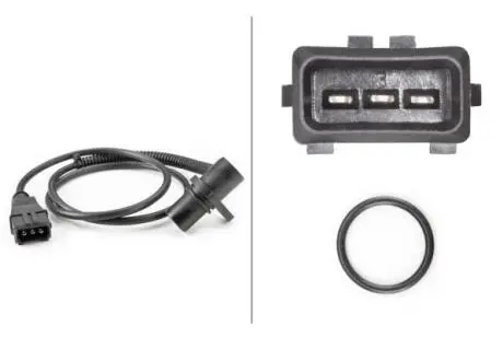 Датчик колінвала Opel Astra F, Calibra A, Omega B, Vectra B HELLA 6PU009163-831