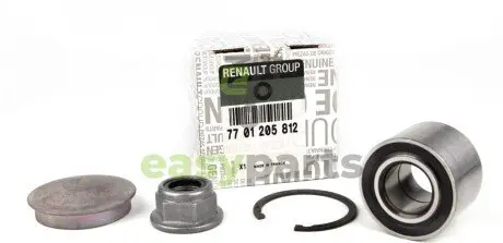 Підшипник маточини задн. Renault Clio/Megane 96-/Logan 04- RENAULT / DACIA 7701205812