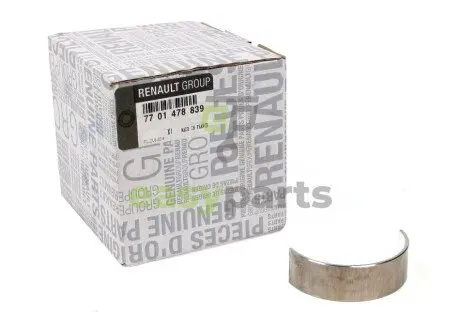 Вкладиші корінні Master/Trafic 1.9dCi 01- (STD) RENAULT RENAULT / DACIA 7701478839