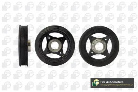 Шків колінвалу Nissan Qashaqi/X-Trail 2.0i 07- (MR20DE) BGA DP6300
