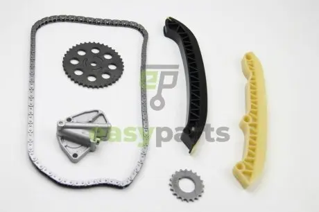 Ланцюг приводу ГРМ (к-кт) Fabia/Polo 1.2 i 02- (з шестернями) BGA TC0410FK