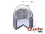 Поршень супорта Accent/Rio 05- 54*47,2mm D025374