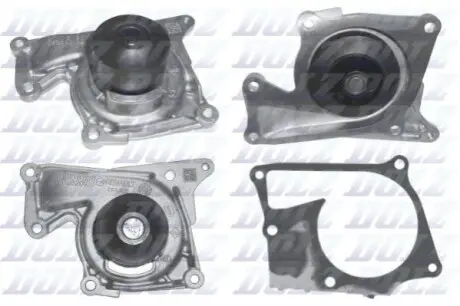 Водяний насос 1.5dCi Kangoo/Megane 08-/Logan/Duster 10- DOLZ R231
