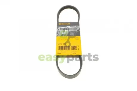 Ремінь генератора Hyundai i10/i20/i30 1.1/1.6CRDi 08-13/Fiat Doblo/Punto/Stilo 1.2/1.4 01- Contitech 4PK673