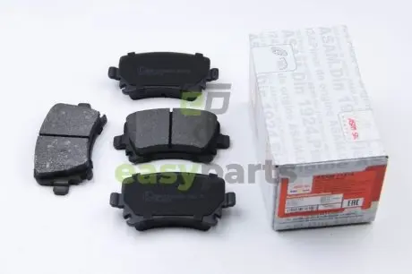 Колодки гальмівнi зад. VW Touran 1.6 1.9 TDI 2.0 TDI 02.03- Skoda ASAM 71314