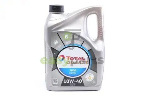 Масло моторне Quartz 7000 ENERGY 10W40 (5л.) TOTAL 201537