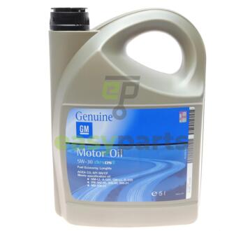 93165557 Олива двигуна 5L GM Dexos2 Longlife 5W30 Opel 1942003