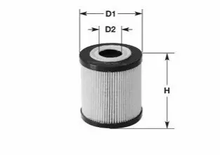 Фільтр масляний Vectra C/Astra H 1.9 CDTI 04- CLEAN FILTERS ML1728