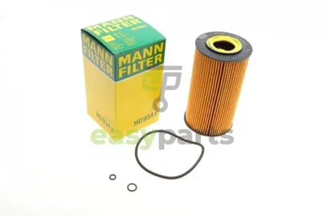 Фільтр масляний MB E-class (W211)/S-class (W220)/M-class (W163)/G-class (W463) 4.0CDI OM628 00-09 MANN HU 934x