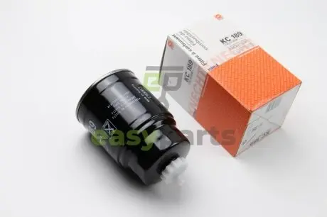 Фільтр паливний Nissan Almera 2.2 Di 00-/Primera 2.2Di/dCi 03-/Pathfinder/Navara 2.5dCi 05- MAHLE / KNECHT KC189