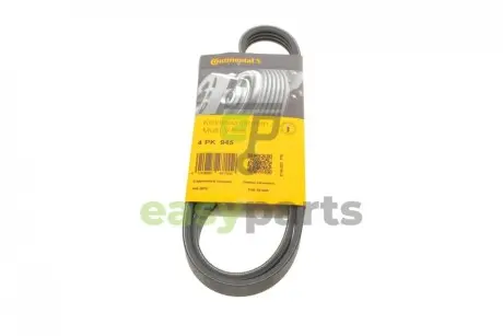 Ремінь генератора Citroen Jumper/Peugeot Boxer 2.5TD 94-02/Hyundai Santa Fe/Sonata 2.0-2.4 16V 01-06 Contitech 4PK945