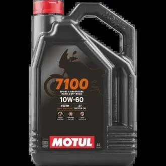 7100 масло 4T 10w60 (4л) 100% синтетика (845541) MOTUL 104101