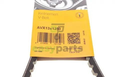 Ремінь генератора MB 508-608 -88 Contitech AVX13x1250