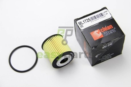 Фильтр масляный Smart 0.6-0.7i/0.8CDI 98- CLEAN FILTERS ML1725