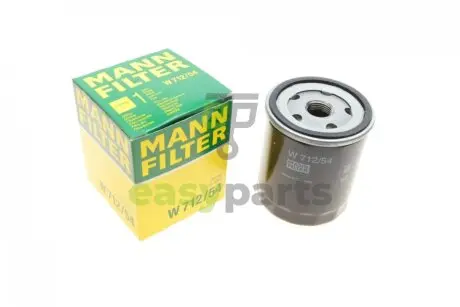Фільтр масляний Skoda Octavia/Fabia/Seat Arosa 1.4/1.6 97-05 MANN W 712/54
