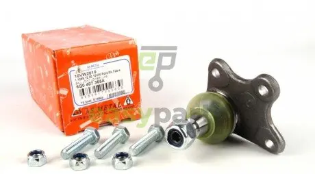 Опора кульова (передня/знизу/L) Audi A2/Skoda Fabia/Roomster/VW Polo 99-10 ASMETAL 10VW2010