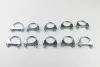 Хомут (уп. 10шт) глушителя Doblo/Ducato (52mm) ASAM 55318 (фото 1)