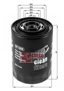 Фильтр масла Pajero/Canter 2.8/3.2D CLEAN FILTERS DF1889