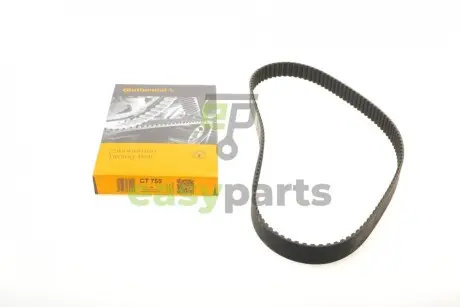 Ремінь ГРМ VW T4 2.5i 90-03/Audi 100 2.4D/2.5TDI 90-94 (124x26.4) Contitech CT755