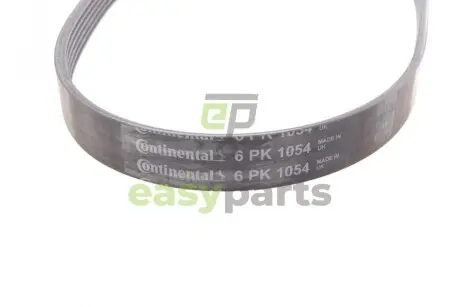 Ремінь генератора Audi/Skoda Octavia/VW Golf/Passat B6 2.0TFSI/RS/GTi/FSI 04-13/Fiat Doblo 1.9D 01- Contitech 6PK1054