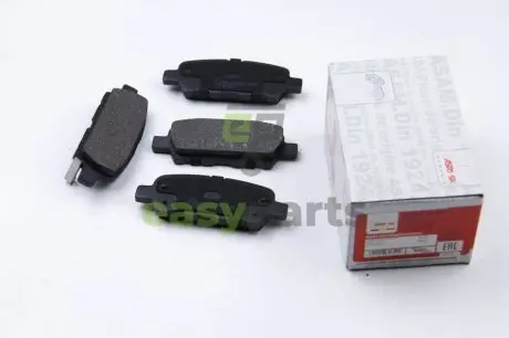 Гальмівнi колодки дискові зад. Nissan Murano 07-/X-trail 01-/Qashqai 07-/Maxima 00- ASAM 71354