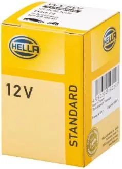 Лампа WY5W 12V 5W W2,1x9,5d orange HELLA 8GP003594541